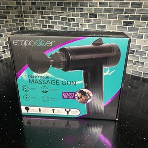 Deep Tissue Muscle massage Gun Empower Brand New